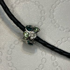 Chamilia Green Swarovski Crystals Charm